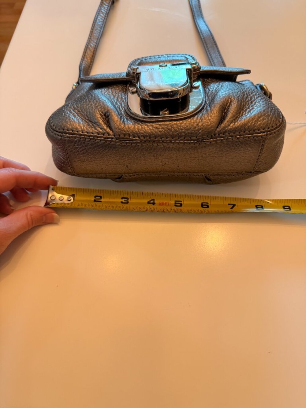 Michael Kors Silver Crossbody - Picture 7 of 7